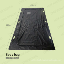 PVC plastic Body bag with handle